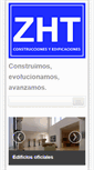 Mobile Screenshot of construccioneszht.com